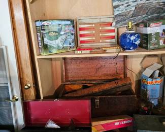 Camping Supplies, Backgammon Game