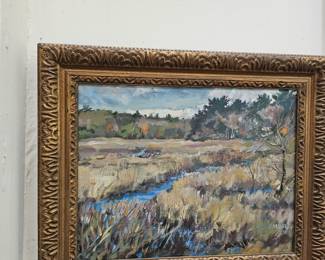 Framed Oil Based Painting by James E Hughes