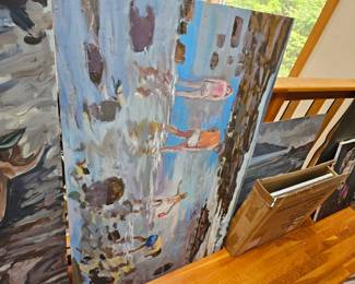 Oil Based Painting by James E Hughes