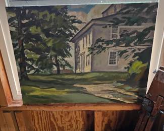 Oil Painting by James E Hughes