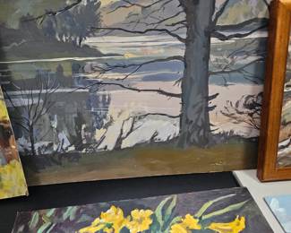 Oil Painting by James E Hughes