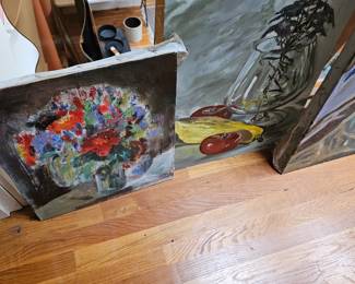 Oil Based Painting by James E Hughes