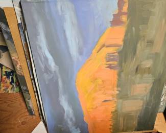 Oil Based Painting by James E Hughes