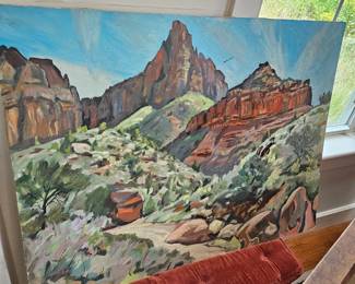 Oil Painting by James E Hughes