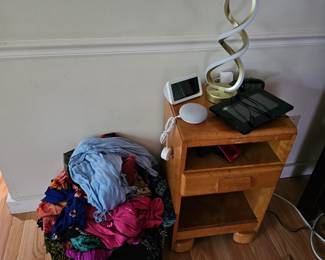 Bed Side Table, Amazon Alexa Device