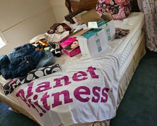 Bed Frame, Mattress