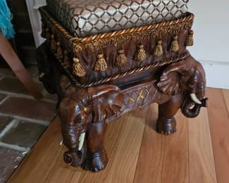 India Themed Stool