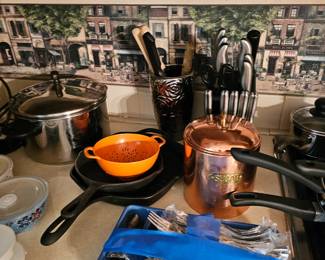 Pots, Pans, Silverware