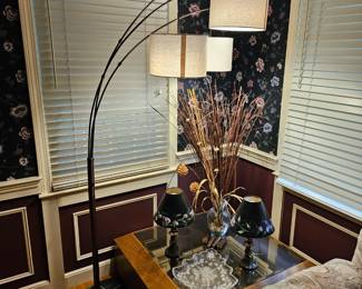 Floor Lamp, End Table