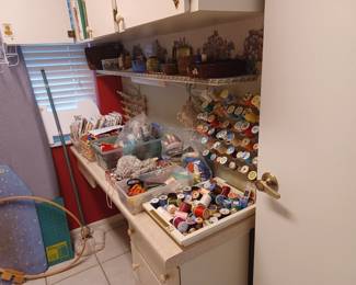 Sewing room