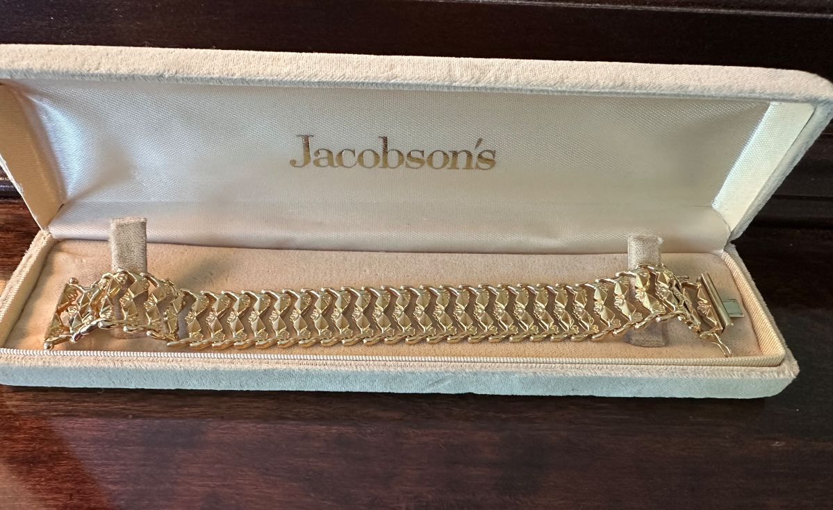 14k gold bracelet
