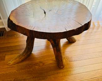Live edge table 