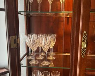 Crystal glasses 