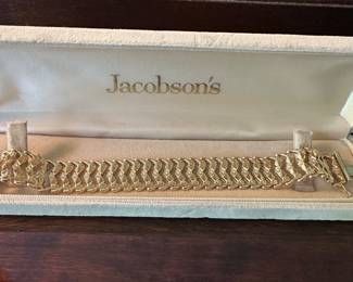 14k gold bracelet