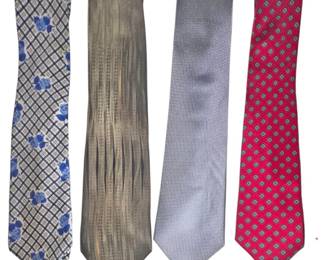 4 Silk TiesVarious Brands
