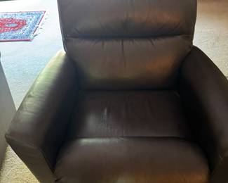 Another leather recliner
