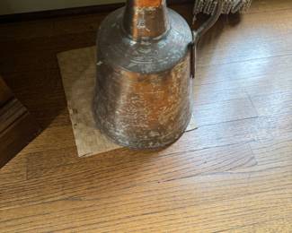 Middle eastern metal jug