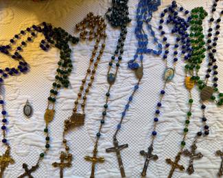 vintage rosaries