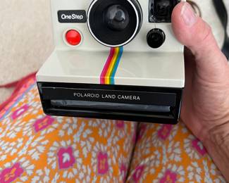 Polaroid land camera - one step - we also have the brown one!