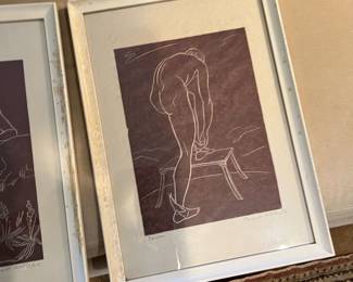 Art By Margaret Bruce Wells Wood Cuts - Collected by The Victoria and Albert Museum