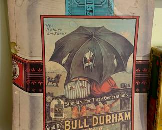 VINTAGE BULL DURHAM PAPER TOBACCO ADVERTISEMENT