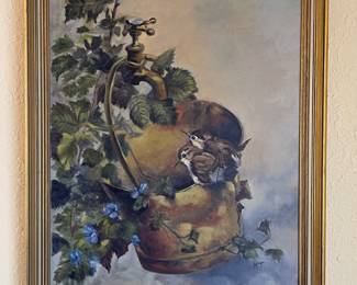 FRAMED BIRD PRINT