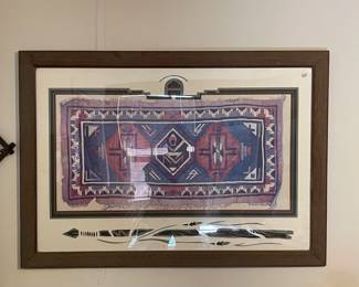NATIVE AMERICAN FRAMED ART