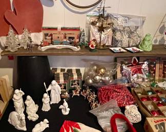 NATIVITY, CHRISTMAS DECOR