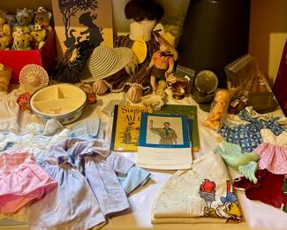VINTAGE BABY AND DOLL CLOTHES