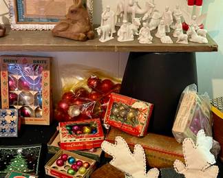 CHRISTMAS DECOR, HANDMADE CERAMIC NATIVITY