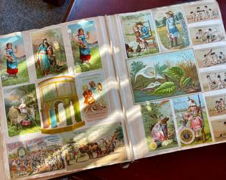 OLD EPHEMERA IN BOOK