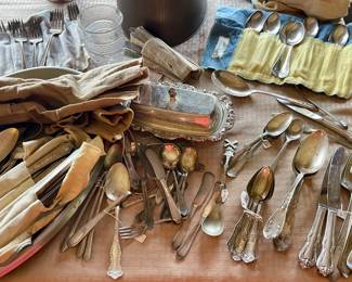 VINTAGE SILVER PLATE