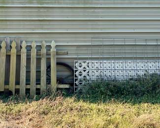 FENCING PANELS, LATTICE