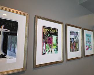 New Yorker Cover Framed Fine Art Prints