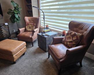 Maya Wing Club Chairs- Hooker Furniture