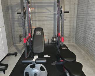 Marcy Pro Smith Machine Home Gym Training System