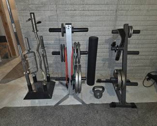 Extensive Collection of Excersize Equipment