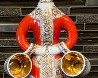 Lomonosov Porcelain Wine Decanter set