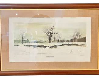 Bob Timberlake Late Snow at Riverwood