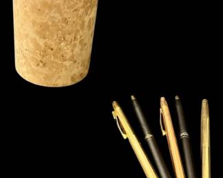 Vintage 10K Gold Cross Pens Tumbler