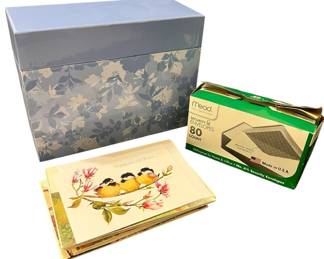 Assorted Cards Decorative Card Storage