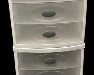 Sterlite 3Drawer Desktop Storage