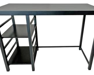 Computer Desk with Storage Shelves