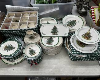 8 Spode Christmas Tree China