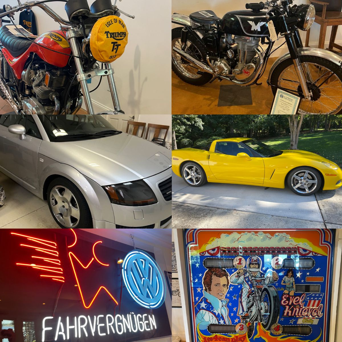 This estate sale is a rare opportunity to purchase unique pieces from a lifelong collection of a former Volkswagen dealership owner who was also a motorcycle and automotive enthusiast! Make your appointment today!