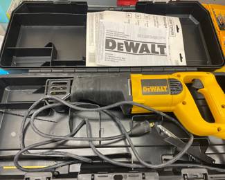 DeWalt reciprocating saw
