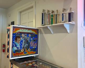 Bally “Evel Knievel” pinball machine, 1977, $2700 ......works great!
