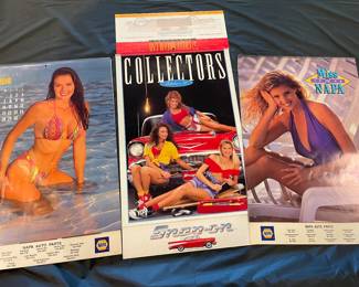Napa tools swimsuit calendars 1994. Snap on tools 1992 Collectors Edition calendar