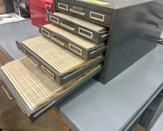 vintage inventory file system 