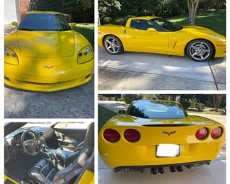 2007 Corvette C6 LT3 manual 6 speed,  55,470 miles. $28,000.